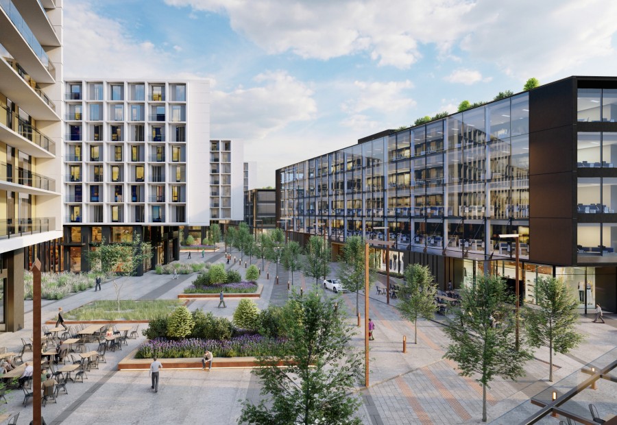 Mixed-use residential project